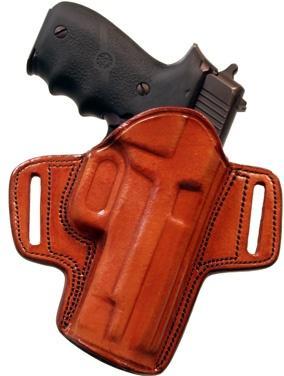 OPEN TOP BELT HLSTR BRN RH COLT 45
