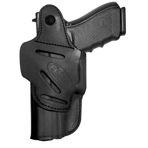 TAGUA 4N1 HOLSTER BLK RH 1911 5 W/THUMB BREAK