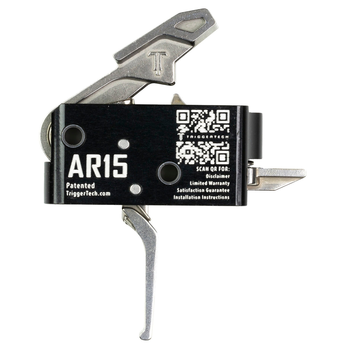 Open Box Return -TriggerTech Competitive Single Stage AR-15 Trigger - Flat - Stainless Steel