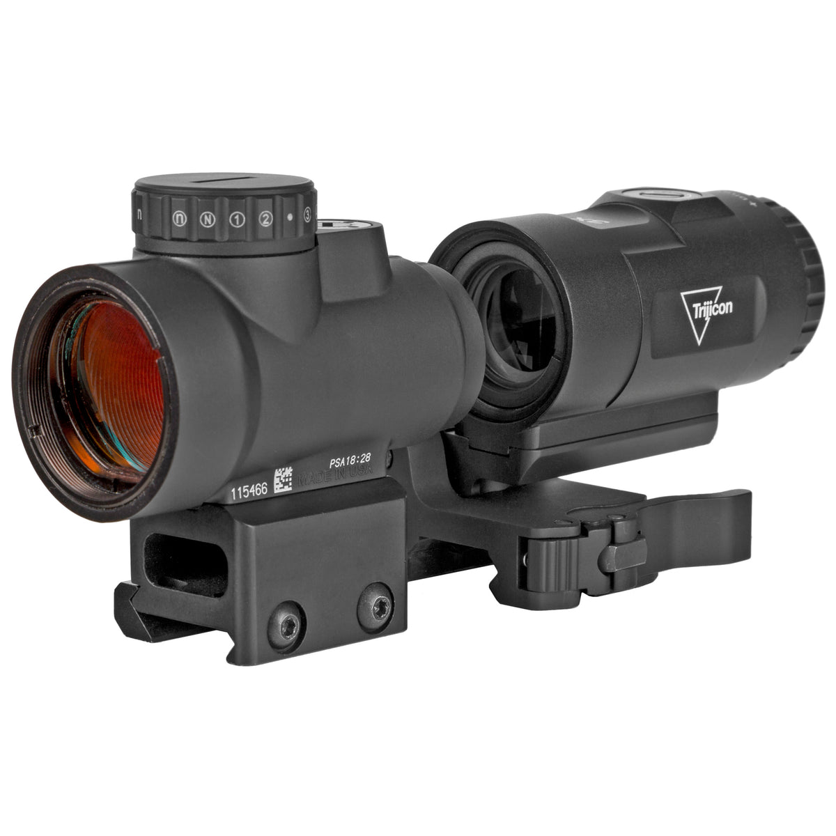 Trijicon MRO HD Red with 3X Magnifier