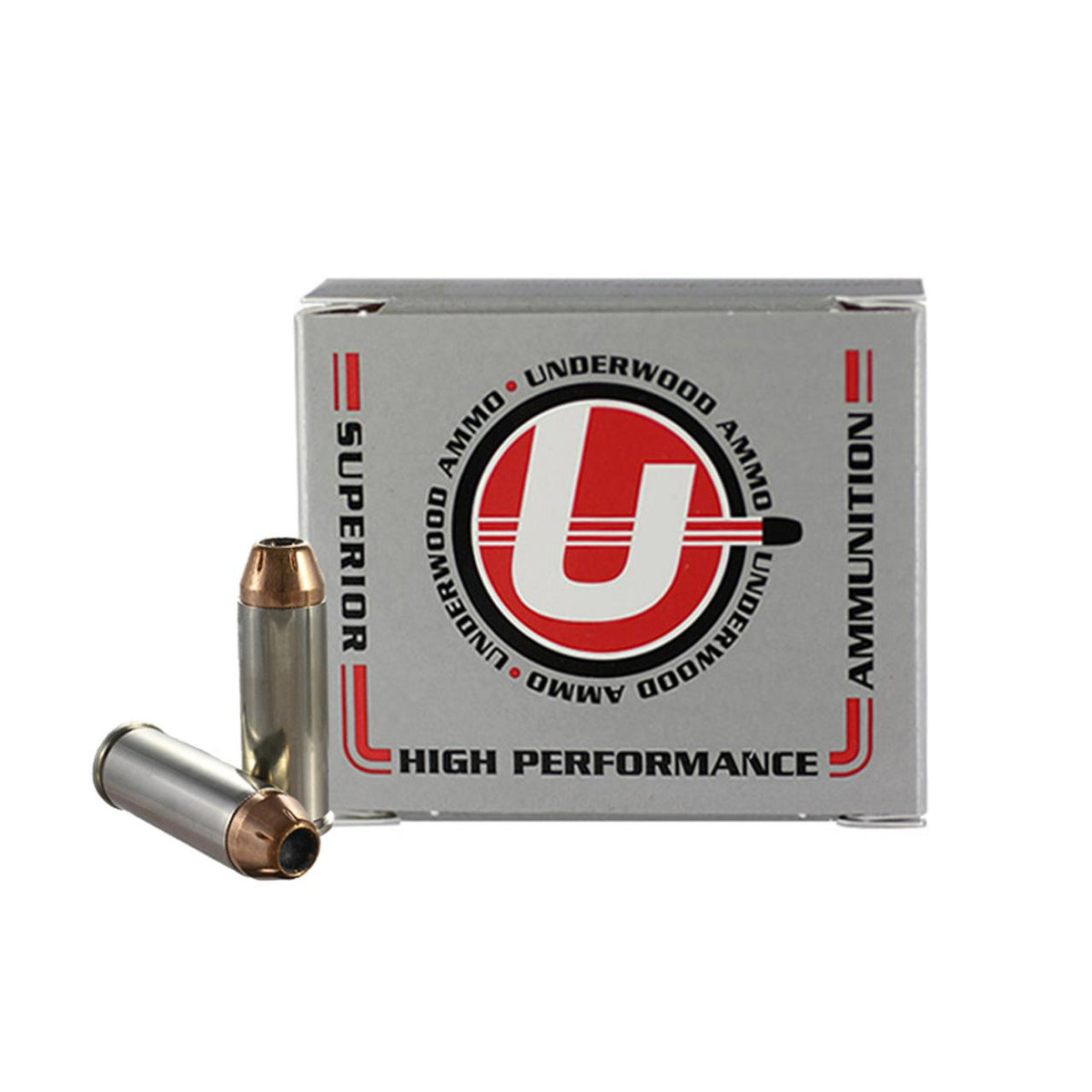 45 Colt (Long Colt)  +P 250 Grain XTP Jacketed Hollow Point Ammo 20 Rnd