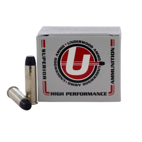 357 Magnum 180 Grain Lead Flat Nose Gas Check Ammo 20 Rnd