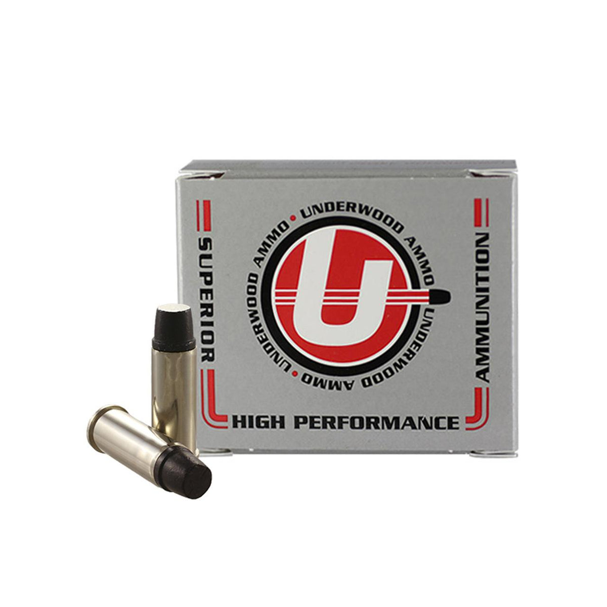 44 Special 255 Grain Lead Keith-Type Semi-Wadcutter Gas Check Ammo 20 Rnd