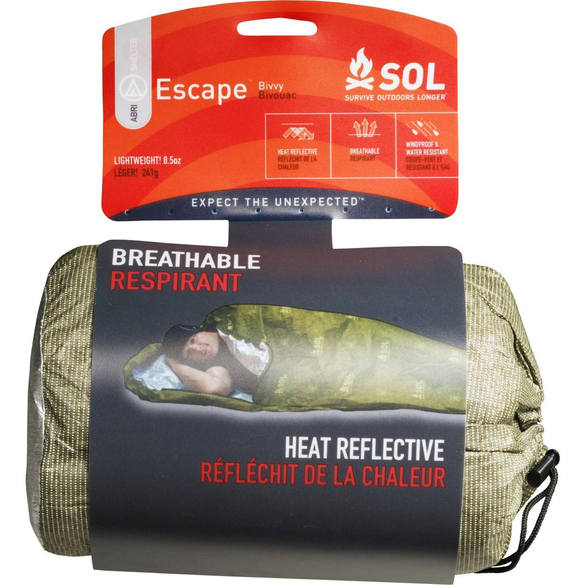 Survive Outdoors Longer Escape Bivvy-OD Green