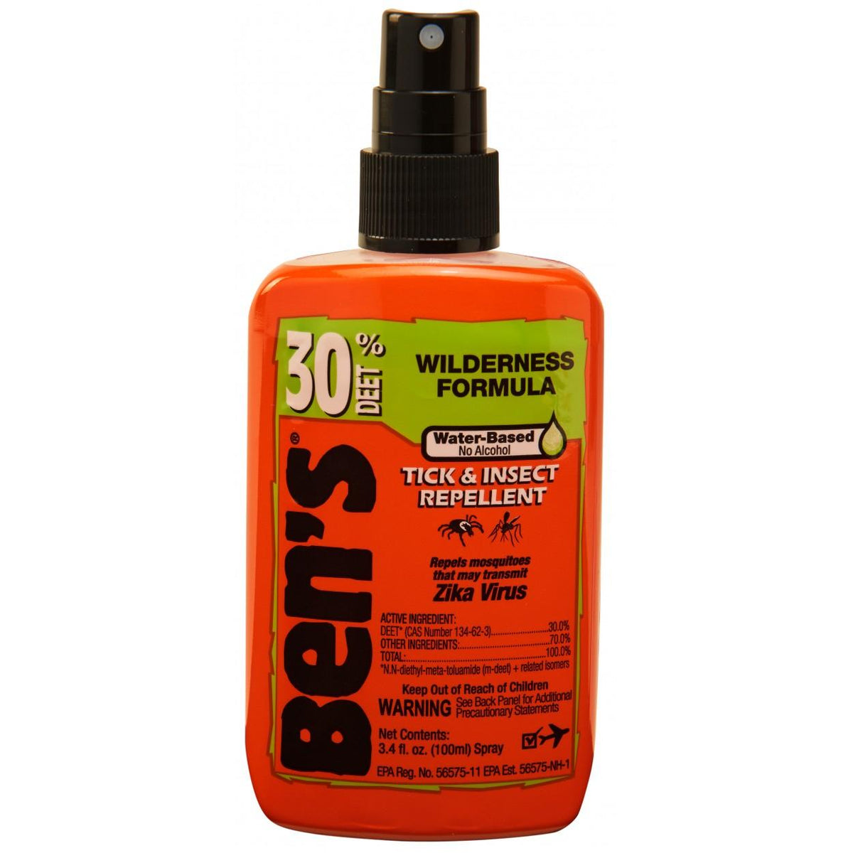 Ben's 30% DEET Pump 3.4 oz. Carded
