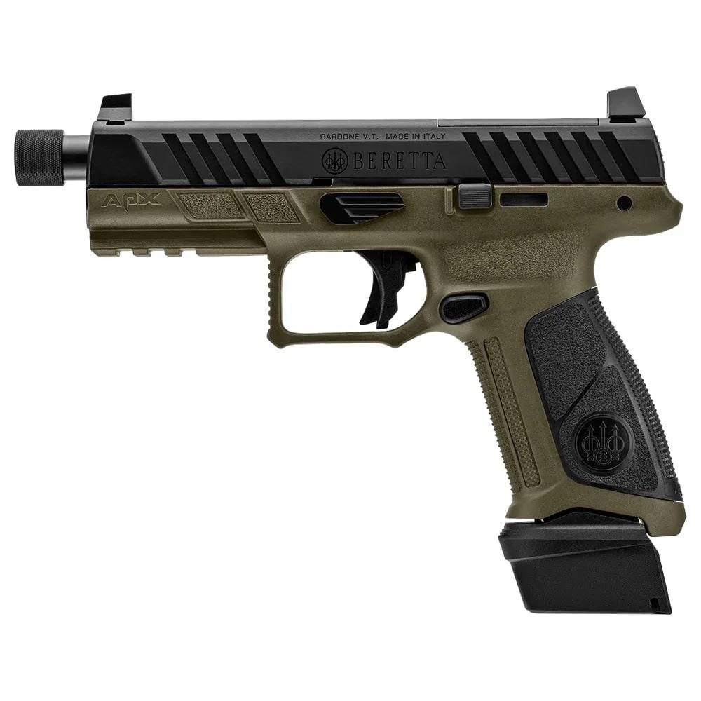 Beretta APX 9mm A1 Full Size Tactical 2-21rd Mag