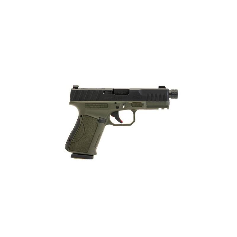 APOC Pro- 9mm 15+1Rds 4.48'' Threaded BBL ODG/Black