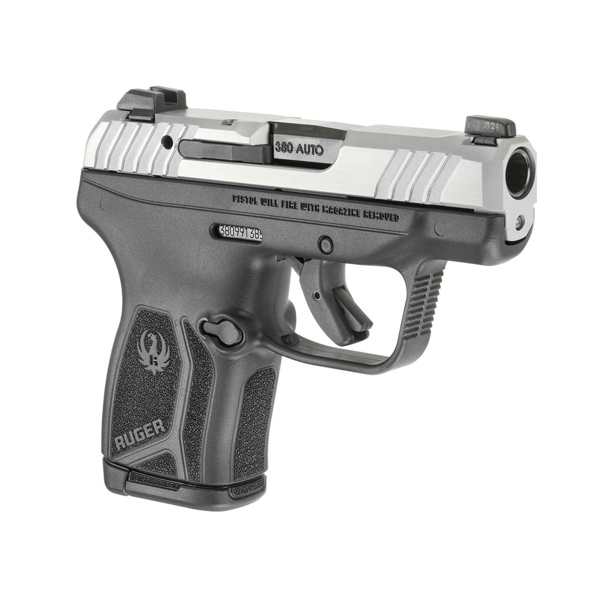 Ruger LCP MAX MStnls .380 Auto 10+1 Mag 2.80'' Barrel