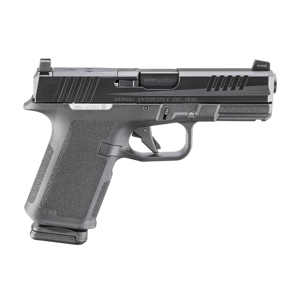 Ruger RXM 9mm 15Rd 4In Blk Poly Frame Frnt NS