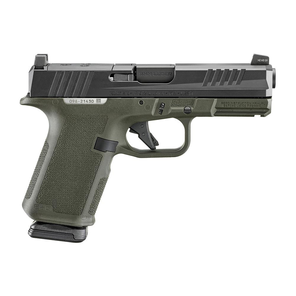 Ruger RXM 9mm 15Rd 4In ODG Poly Frame Frnt NS