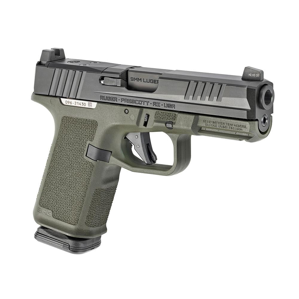 Ruger RXM 9mm 15Rd 4In ODG Poly Frame Frnt NS