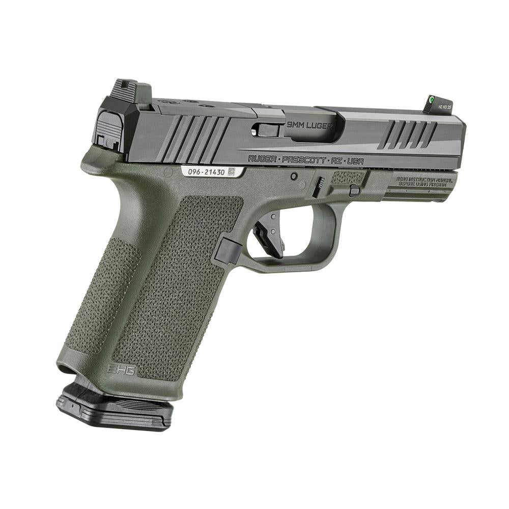 Ruger RXM 9mm 15Rd 4In ODG Poly Frame Frnt NS