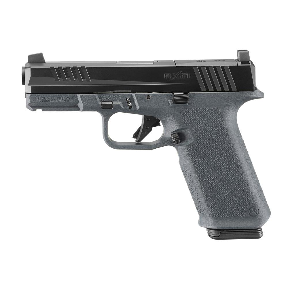 Ruger RXM 9mm 17RD 4'' Bbl Grey Poly Frame Trit NS OR