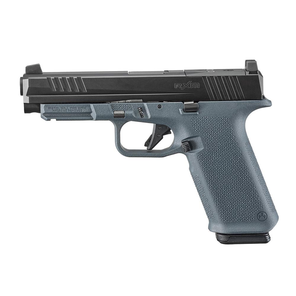Ruger RXM 9mm 17RD 4.5'' Bbl Grey Poly Frame Trit NS OR