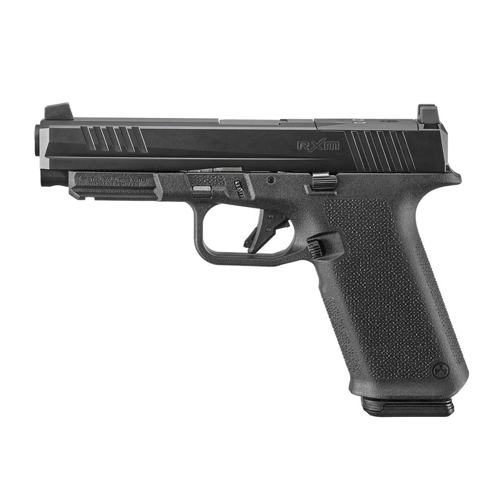 Ruger RXM 9mm 17RD 4.5'' Bbl BLK Poly Frame Trit NS OR