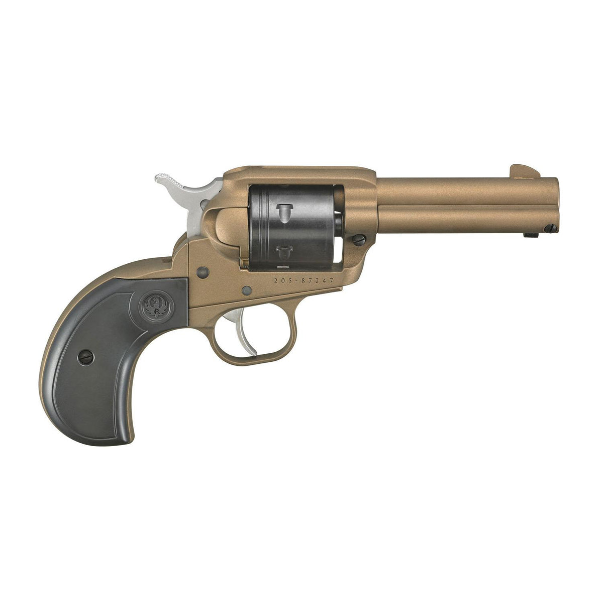Wrangler 22LR 6rd  Alum Alloy Frame w/Burnt Brnz Cerakote finish