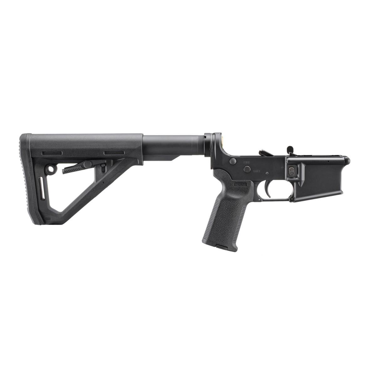 Ruger Complete AR Lower Black Alum Magpul DT Stk MOE K2 Grp