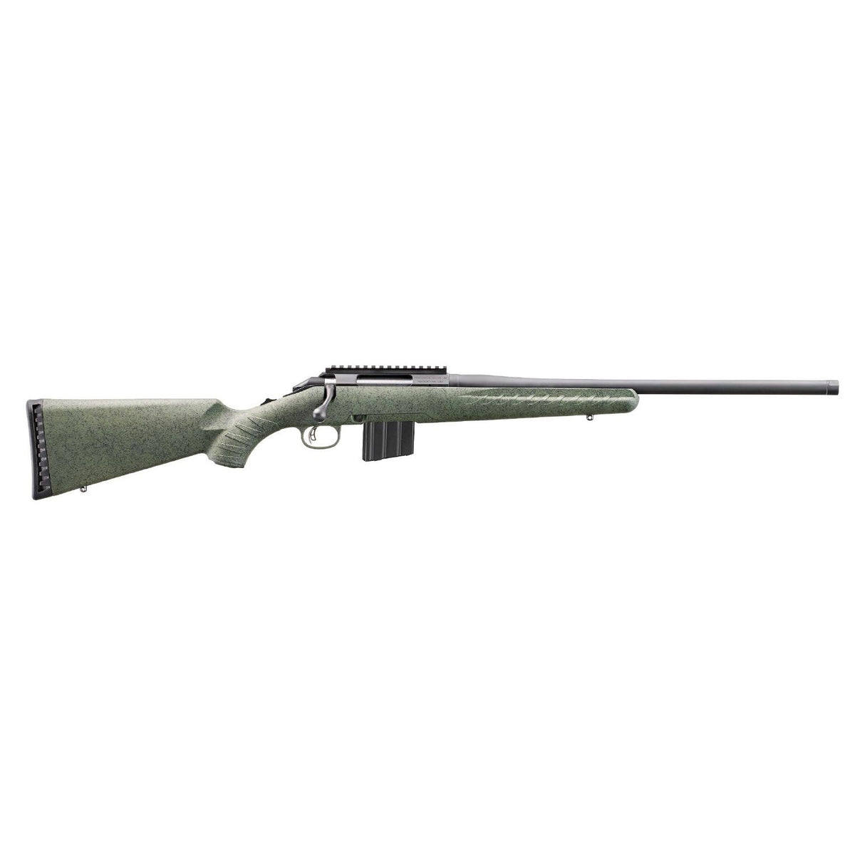 Glenfield Model A 350Leg 20In 5Rd MBlk Moss Grn Syn Stk Pic Base