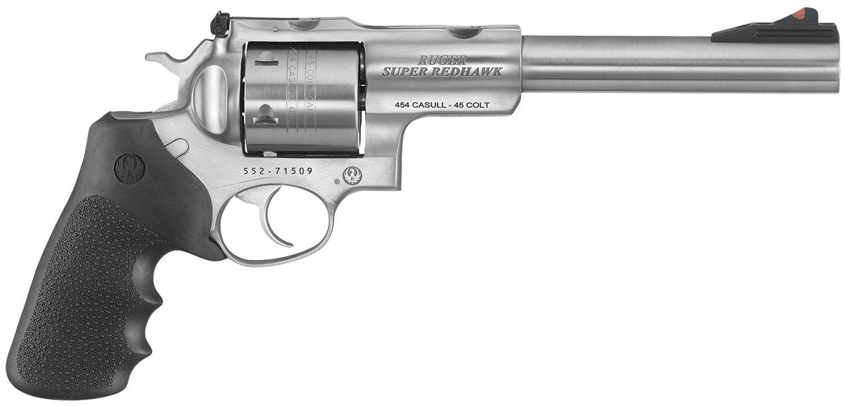 SUPER REDHAWK STANDARD 454 CASULL DA REVOLVER 7.5 BBL Satin STS