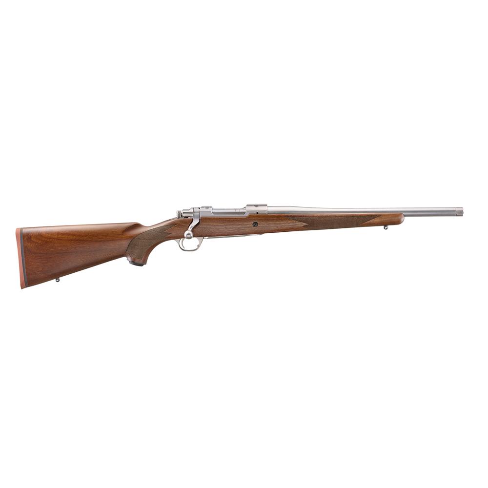 Ruger Hawkeye Hntr 6.5 CM 16.6In Thrd 4Rd Stnls Wlnt