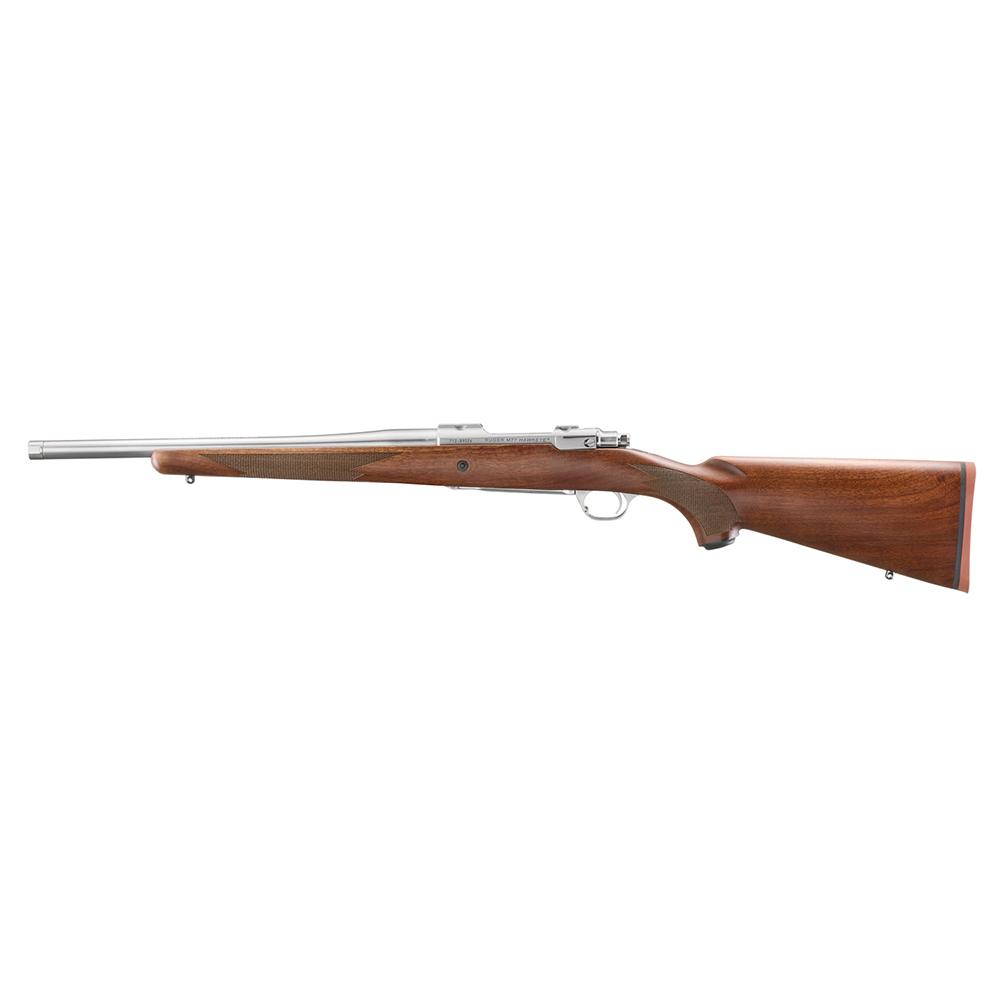 Ruger Hawkeye Hntr 6.5 CM 16.6In Thrd 4Rd Stnls Wlnt