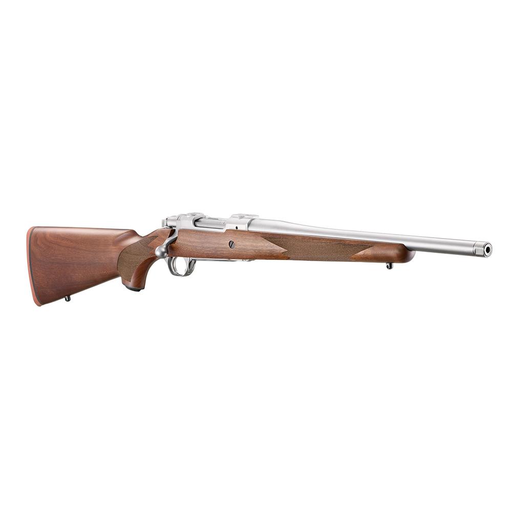 Ruger Hawkeye Hntr 243Win 16.6In Thrd 4Rd Stnls Wlnt