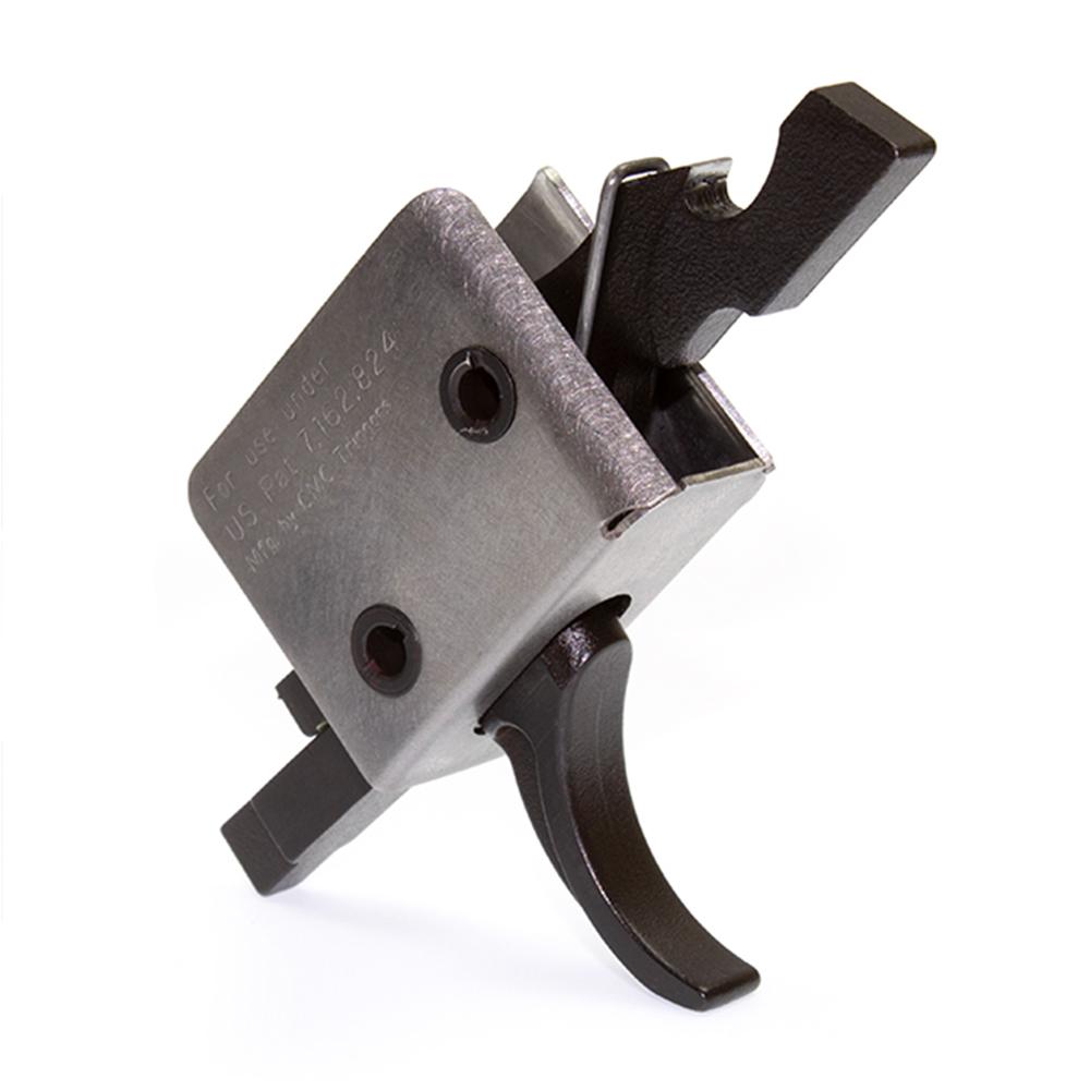 AR15/AR10 SINGLE STAGE TRIGGER, CURVED, 2 1/2LB PULL