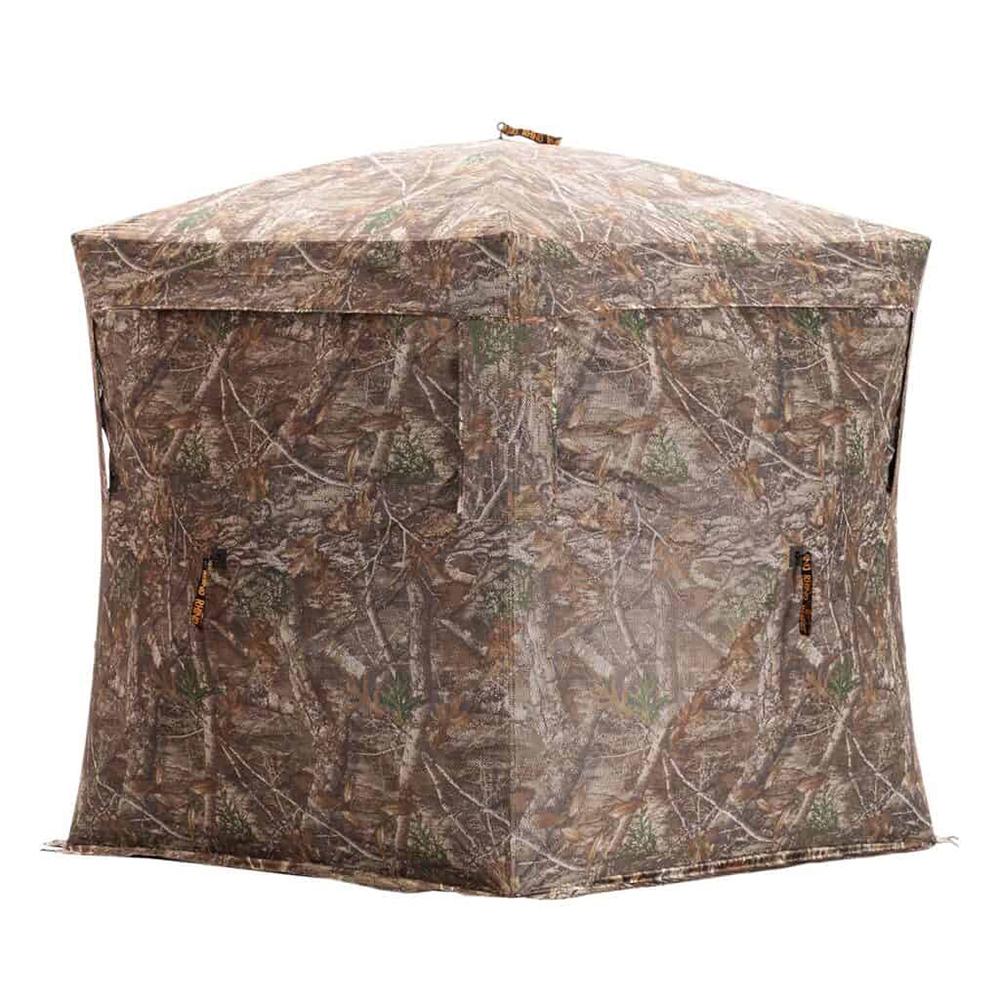 Rhino Blind R180 RTE See Through w/Double Mesh Realtree Edge 150D