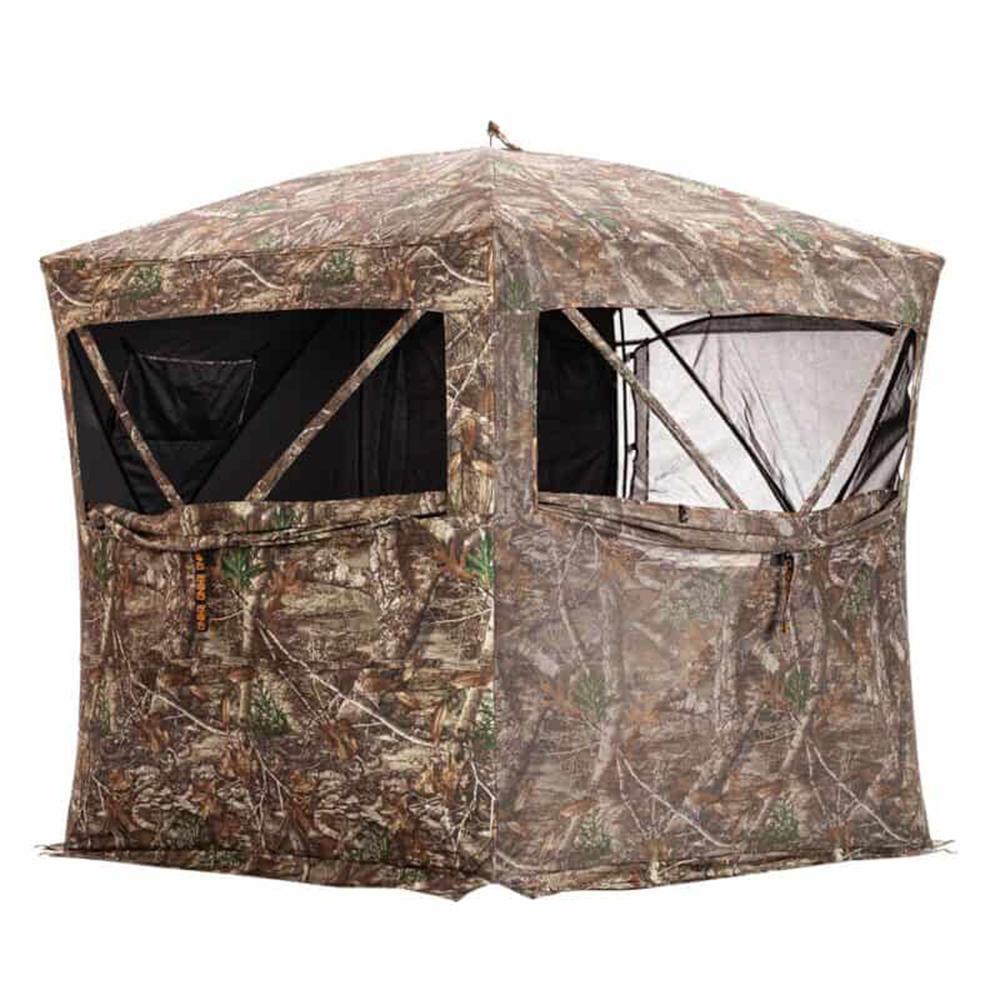 Rhino 180 Pro FD RTE- 180 See Through Blind w/ Full Size Door-Realtree Edge