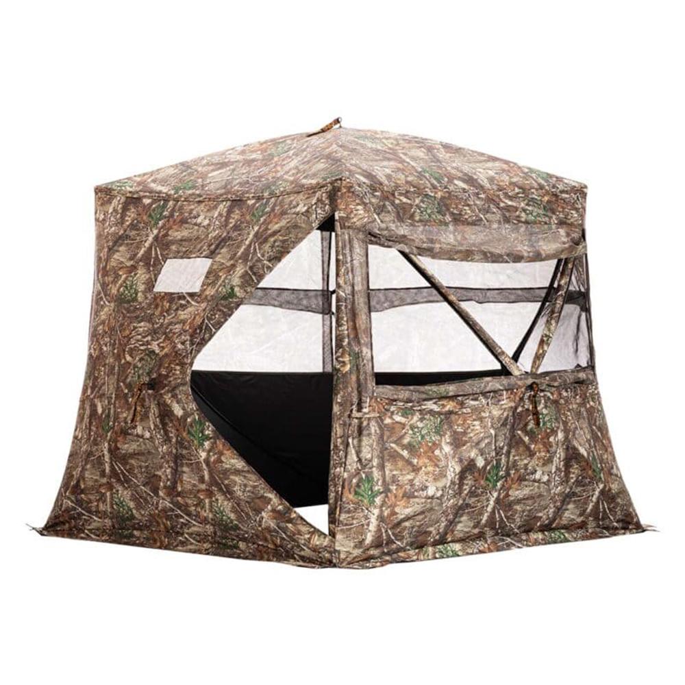 Rhino Low Hub RTE-Low Hub Design 300D Silent slide windows- Realtree Edge