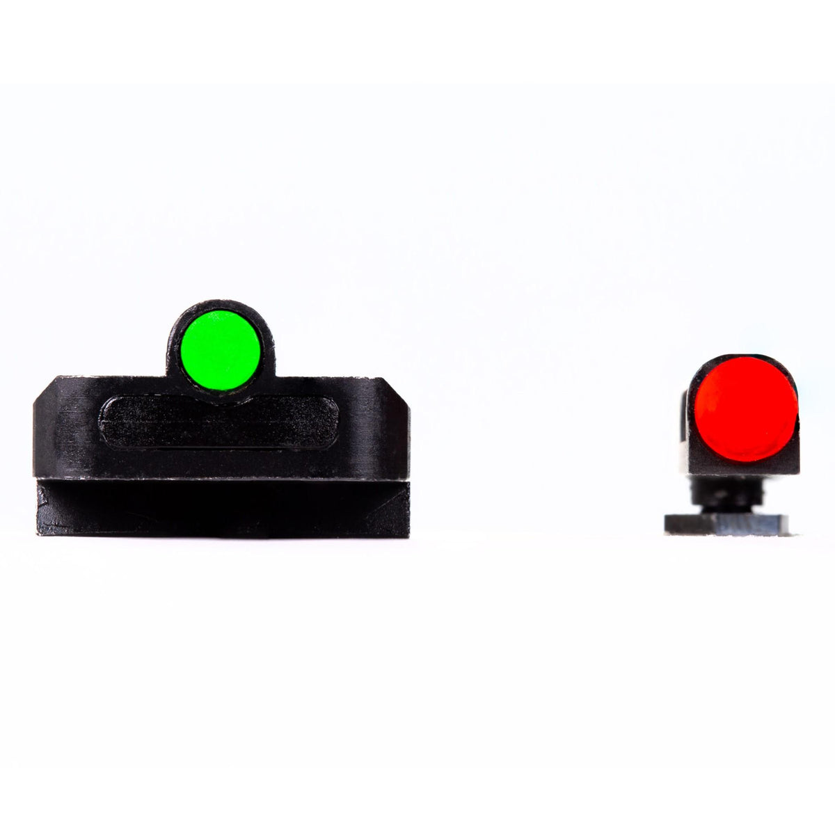 HIVIZ FASTDOT H3 Red front sight Green Rear-fits Glock 9mm| 40 S&W |357Sig