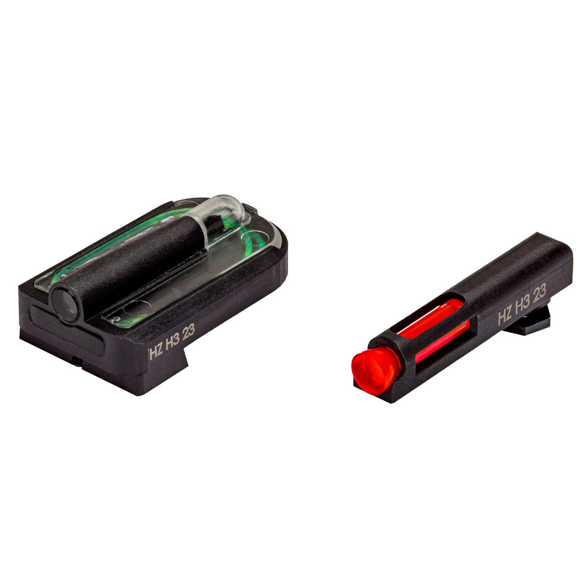 HIVIZ FASTDOT H3 Red front/Green Rear-fits Glock MOS 9mm| 40 S&W |357Sig
