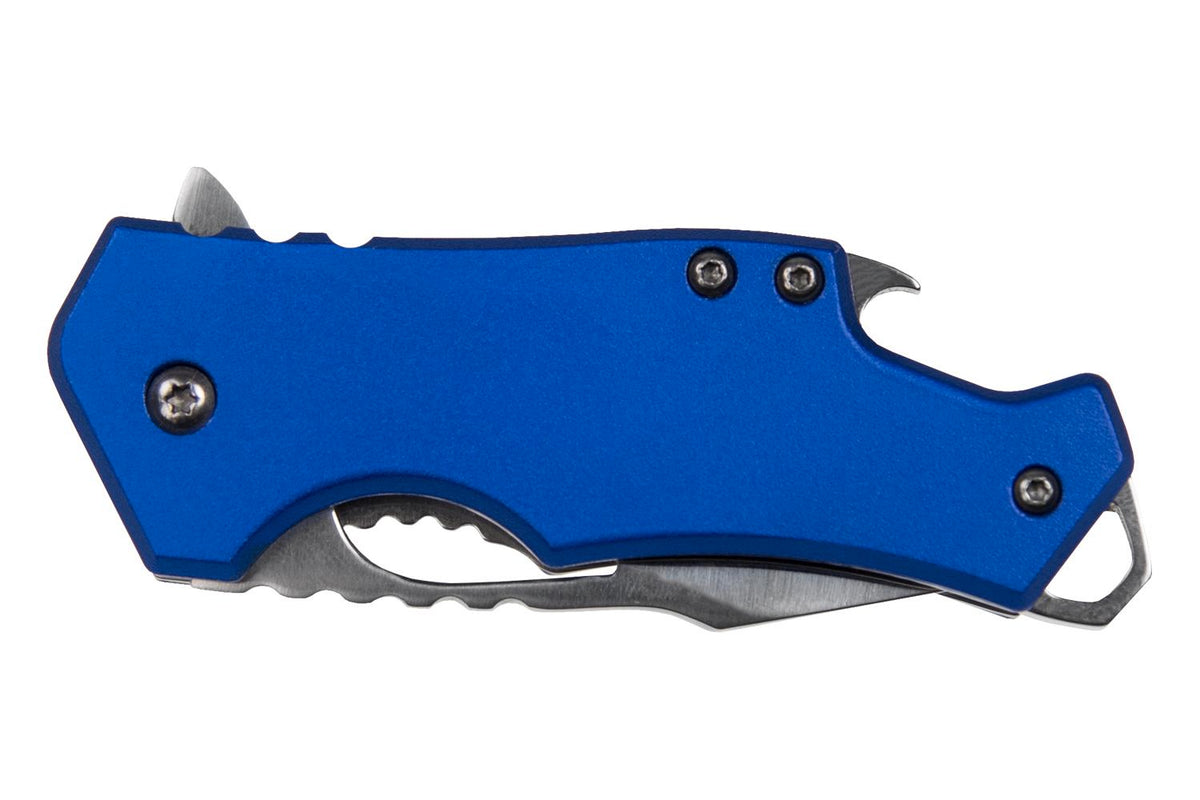 SARGE BLUE FUSE-KNIFE & BOTTLE OPENER 2.375 BLADE