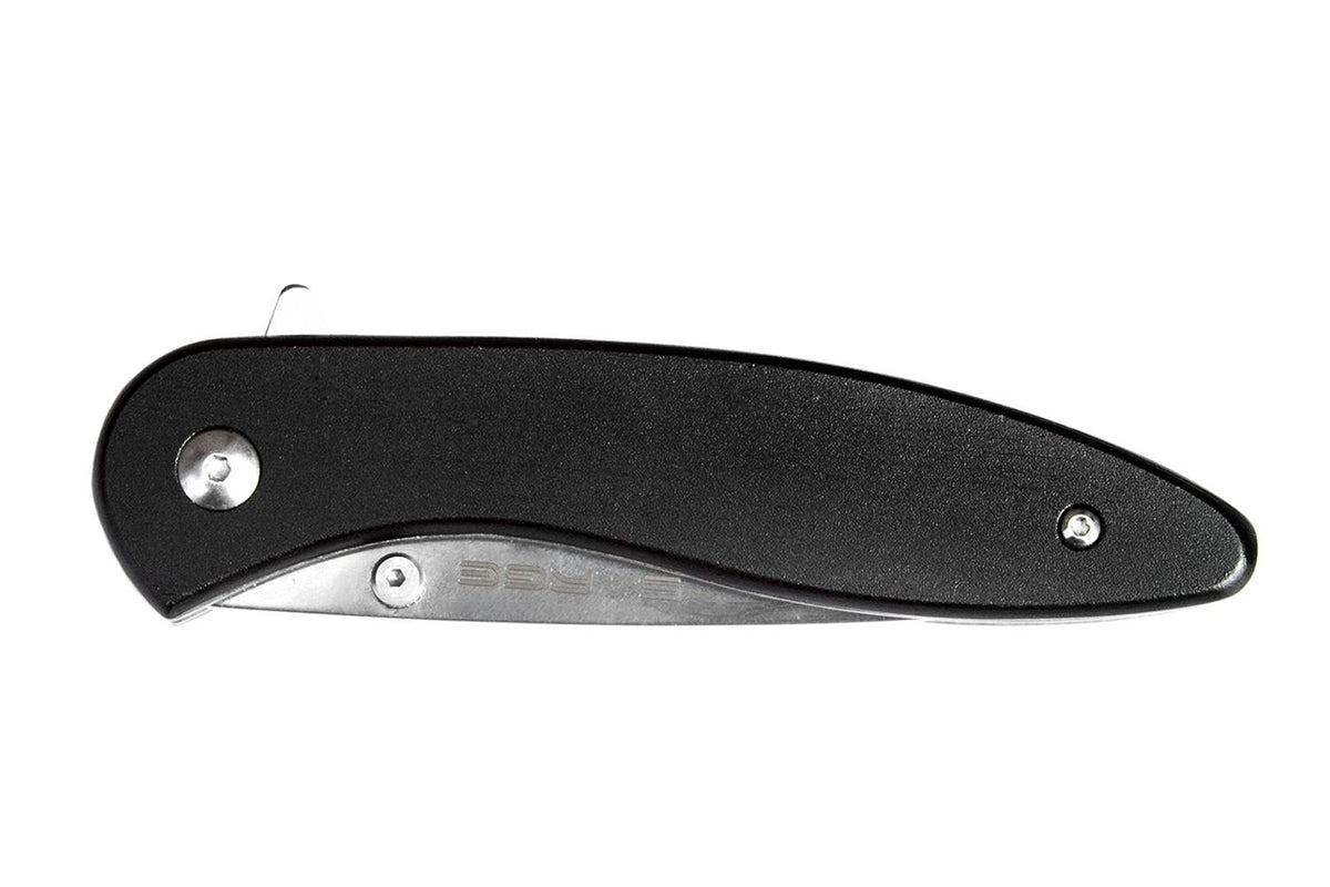 SARGE HORNET - BLACK BRUSHED SWIFT ASSIST FOLDER