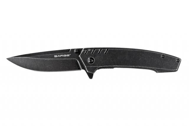 SARGE STONE - STONEWASH FRAME LOCK FOLDER