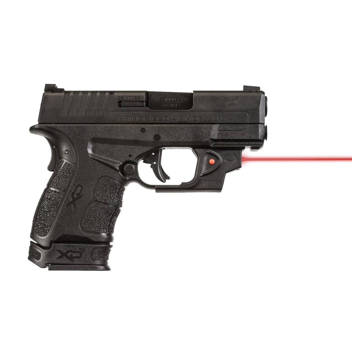 Viridian Essential Red Laser Sight for Springfield XDs Non ECR Retail Box