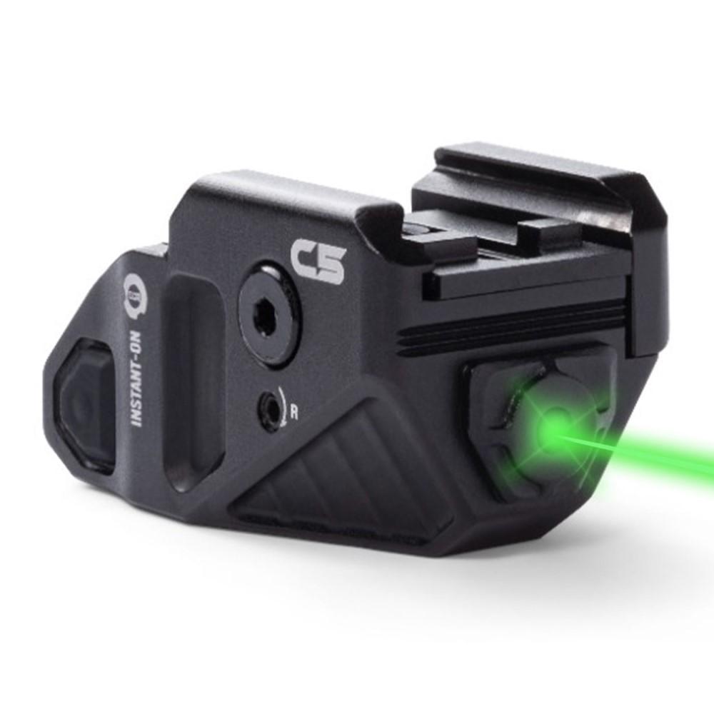 Viridian C5 Universal green laser sight w/ rechargeable battery INSTANT-ON