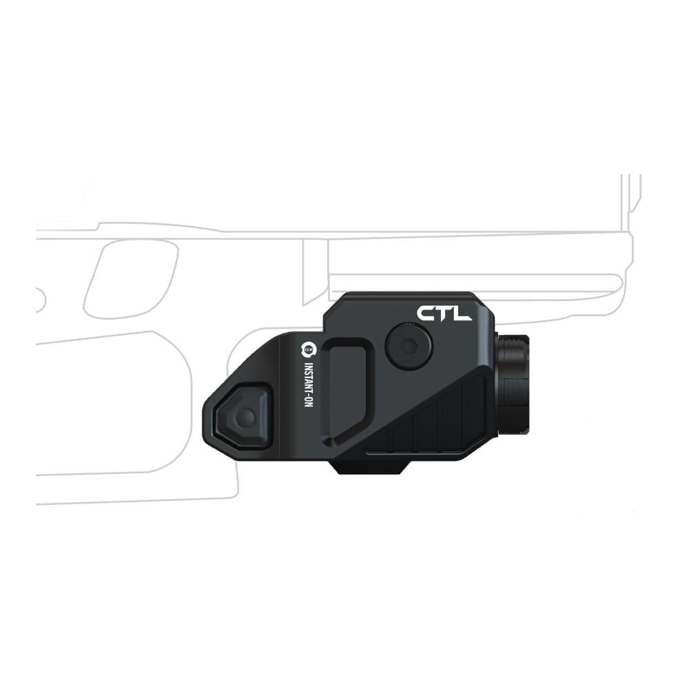 Viridian CTL Universal Tactical Light (400 lumens) w/ RC battery INSTANT-ON