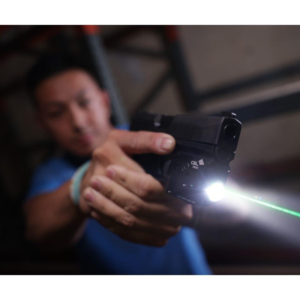 Viridian C5L Micro Universal GRN Laser and 550 Lumen Tactical Light