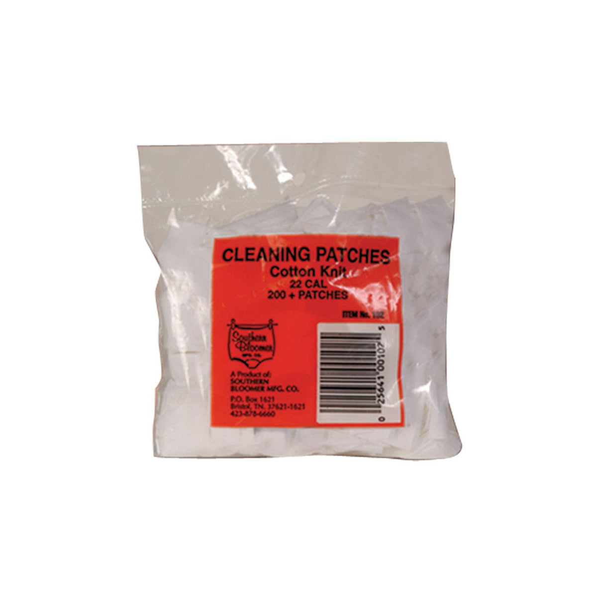 200CT .22CAL PATCHES COTTON
