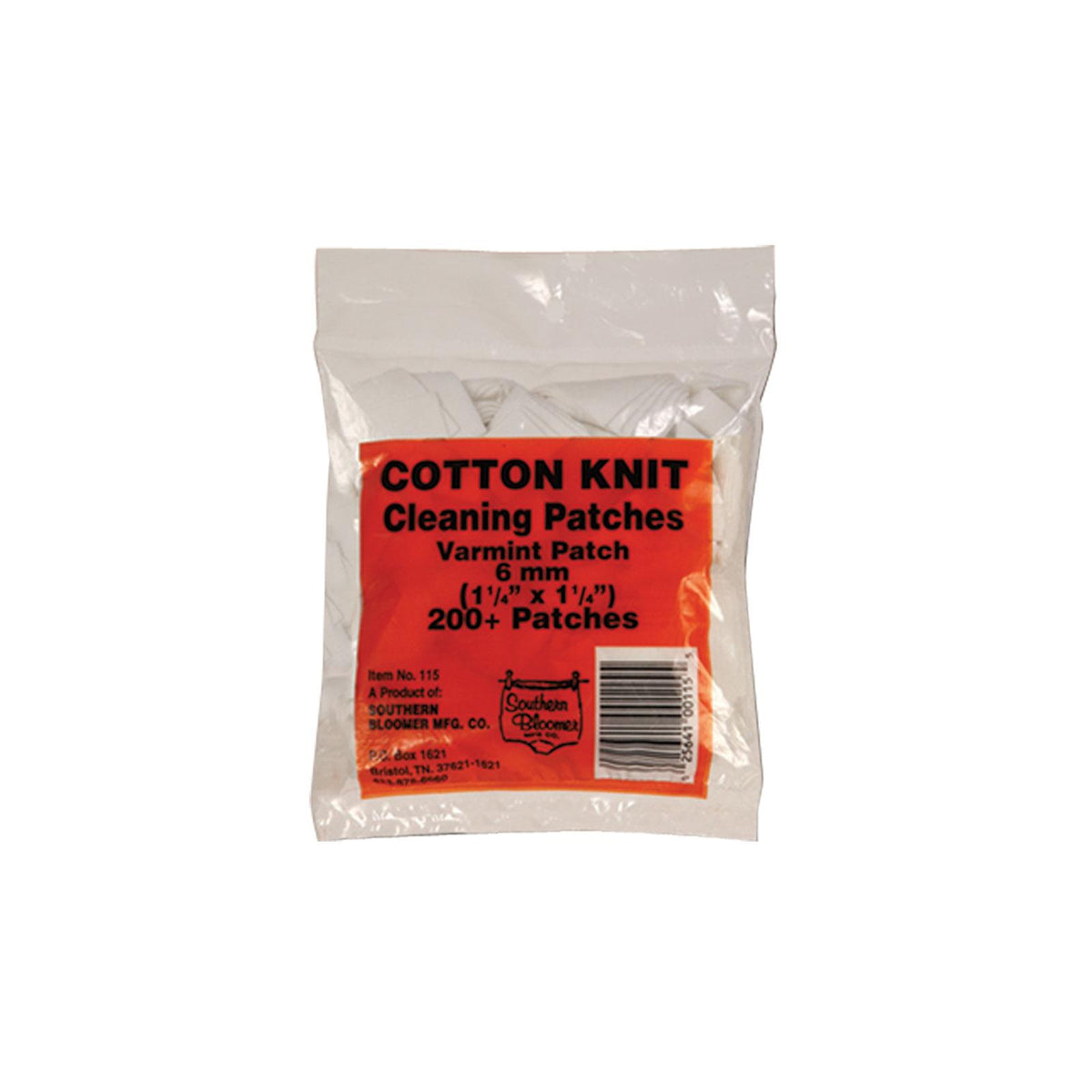 200 CT.6MM VARMINT 1 1/4 X 1 1/4
