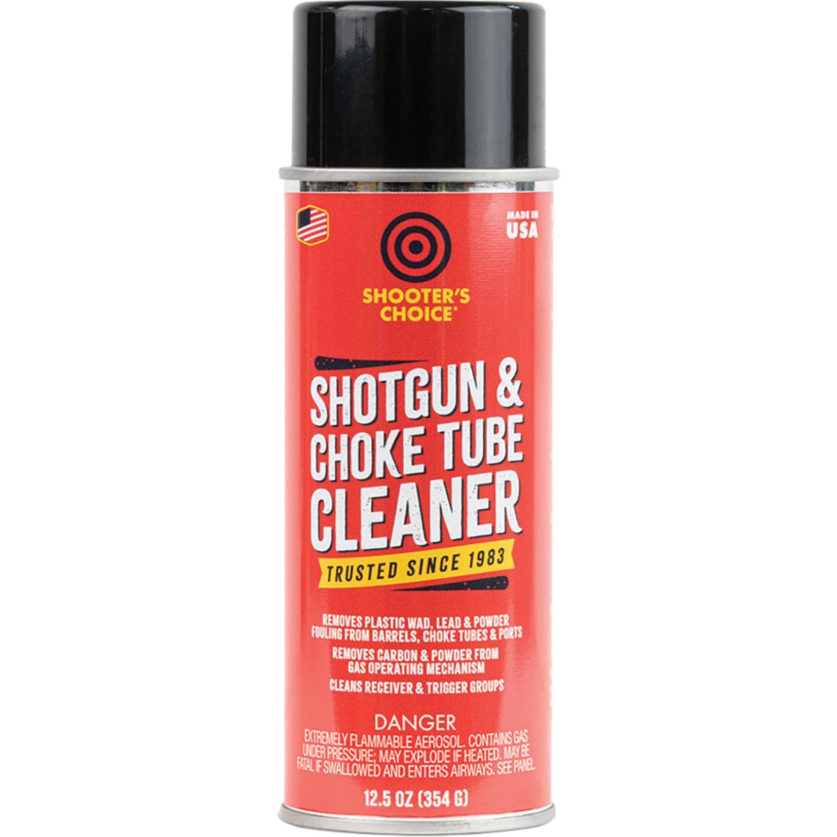 SHOOTERS CHOICE SHOTGUN AND CHOKE CLEANER 12OZ.