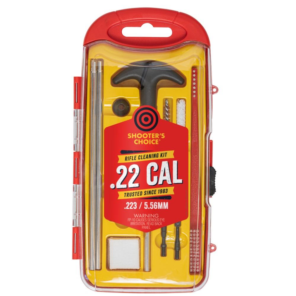 Shooters Choice .22 Cal Rifle Gun Rod Cleaning Kit (aluminum)