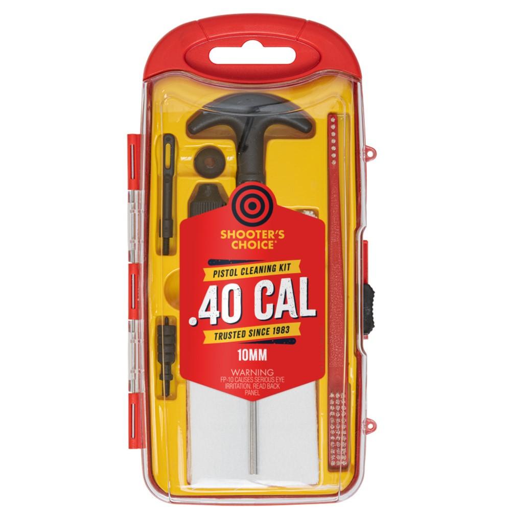 Shooters Choice .40 Cal Pistol Gun Rod Cleaning Kit (aluminum)