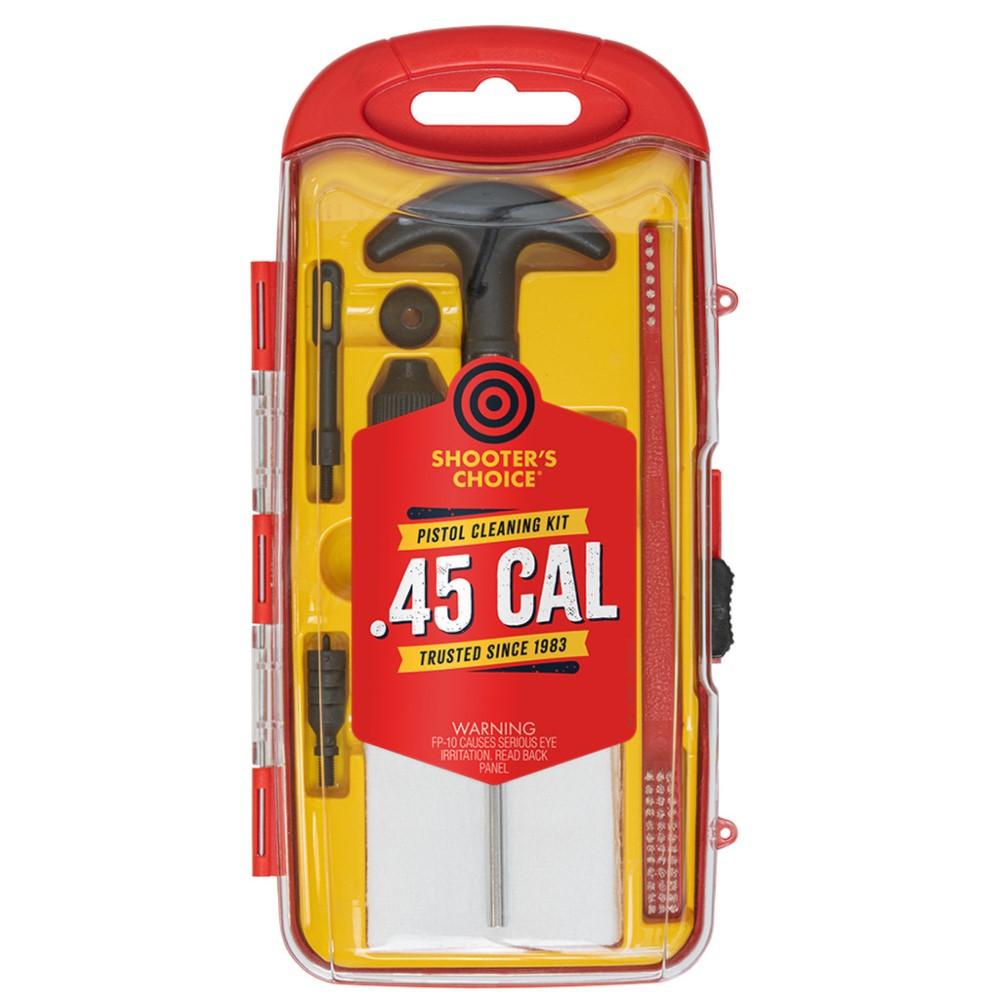 Shooters Choice .45 Cal Pistol Gun Rod Cleaning Kit (aluminum)