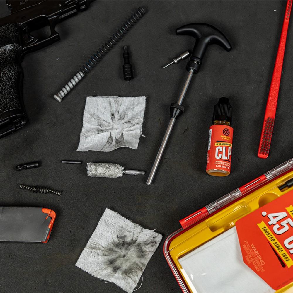 Shooters Choice .45 Cal Pistol Gun Rod Cleaning Kit (aluminum)