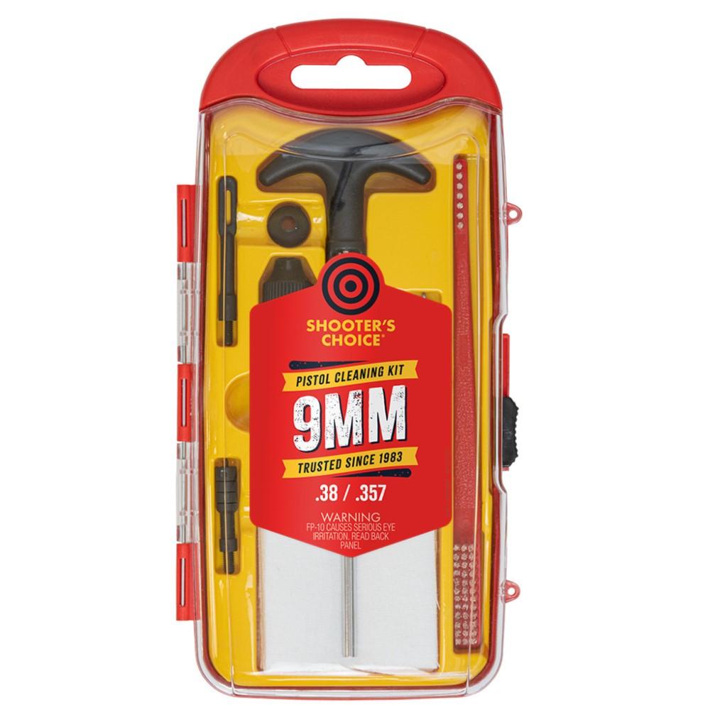 Shooters Choice 9MM Pistol Gun Rod Cleaning Kit (aluminum)