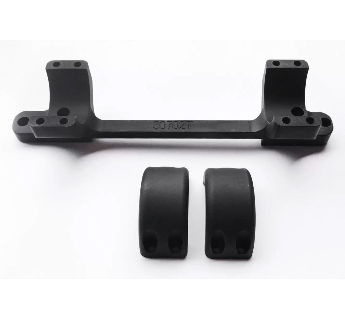 Remington 700-Short Action-Low Mount-Black