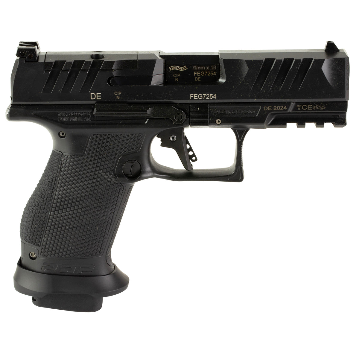 Walther PDP Pro-E 4″ 9mm Compact Optics Ready Pistol - 18 Rounds