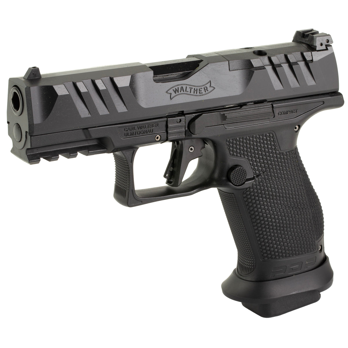 Walther PDP Pro-E 4″ 9mm Compact Optics Ready Pistol - 18 Rounds